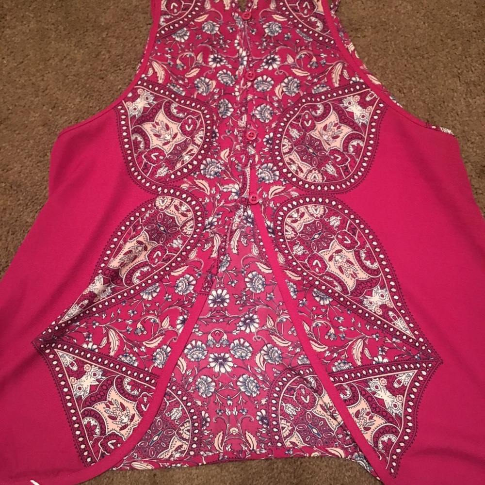 Cute open back top